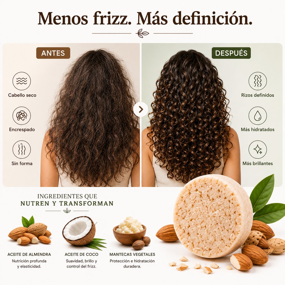 Acondicionador Sólido Aceite de Almendra