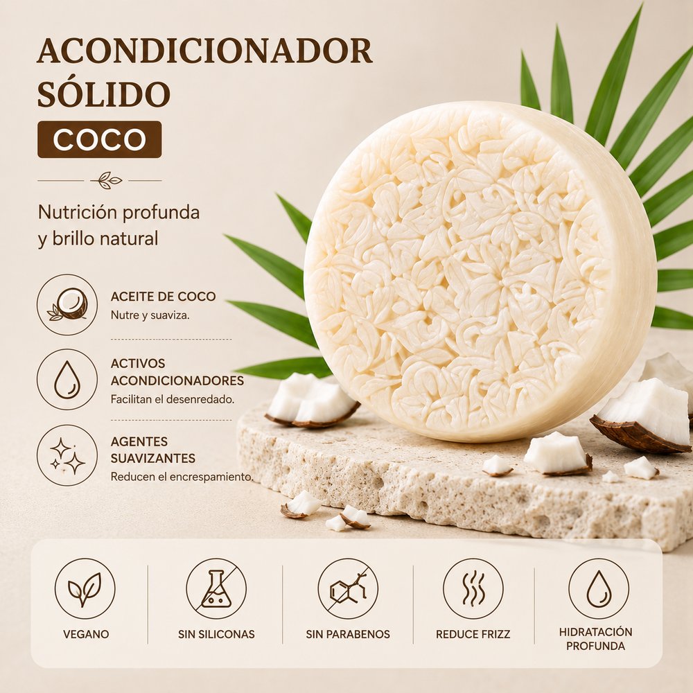 Acondicionador Sólido Coco