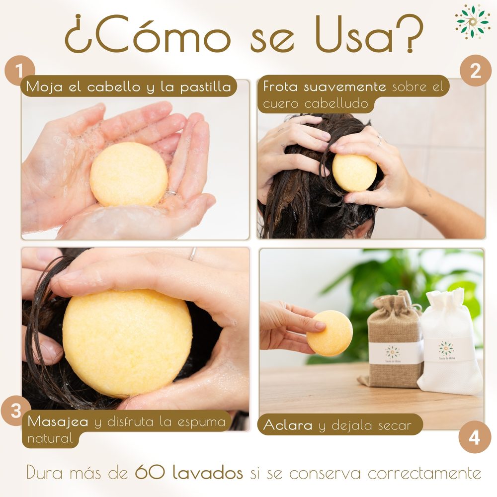 Champú Sólido Betaína y Sal Marina