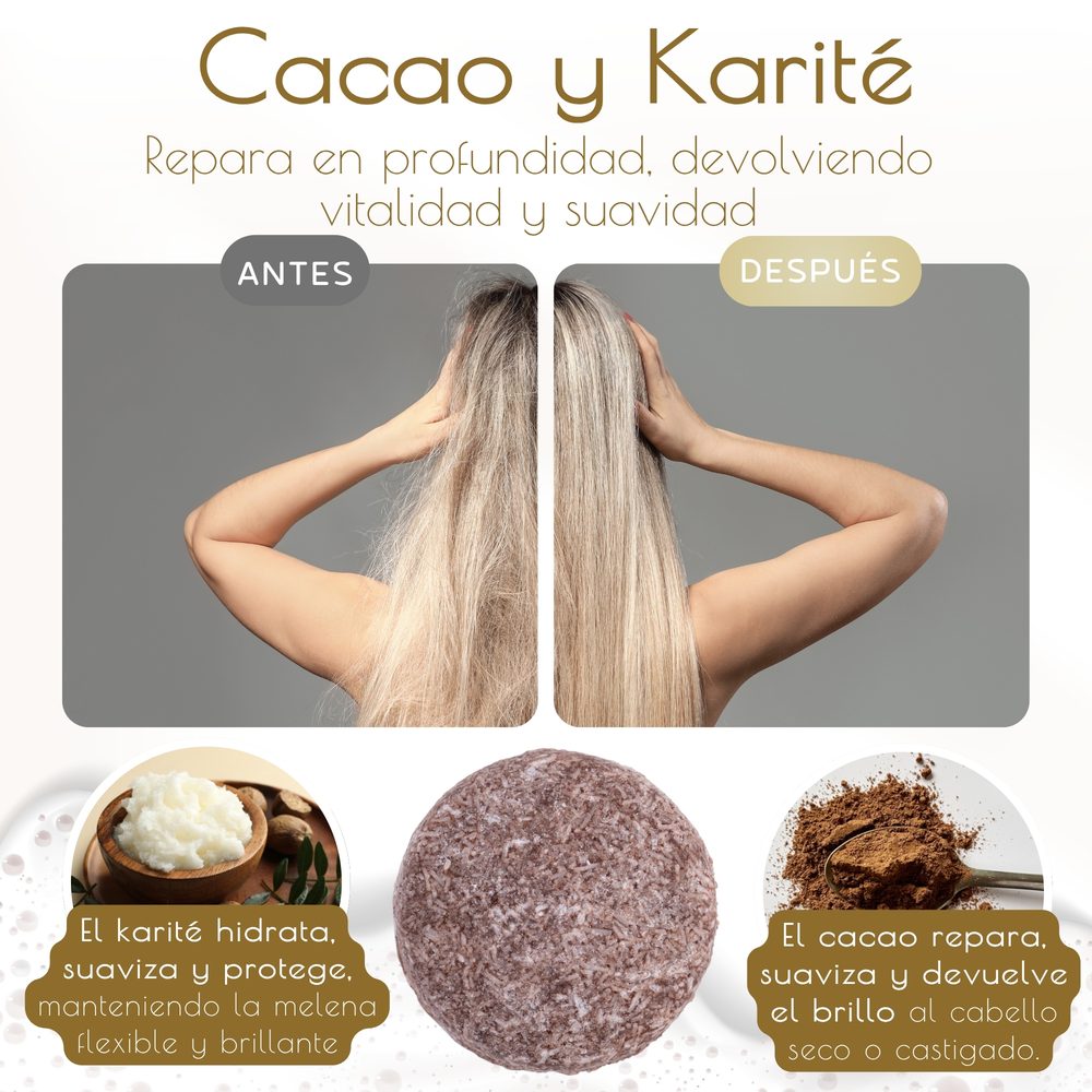 Champú Sólido Cacao