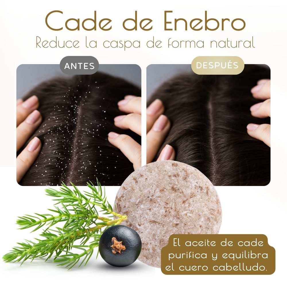 Champú Sólido Cade de Enebro
