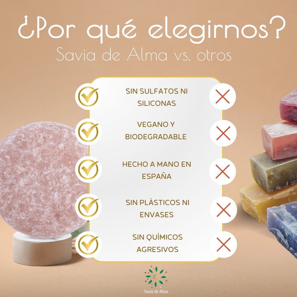 Champú Sólido Cebolla Roja y Arcilla