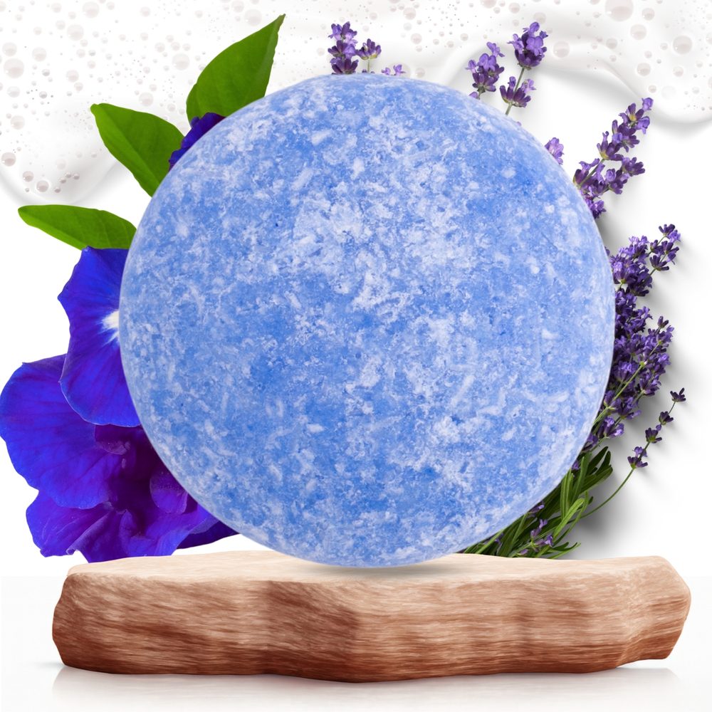 Champú Sólido Índigo y Lavanda