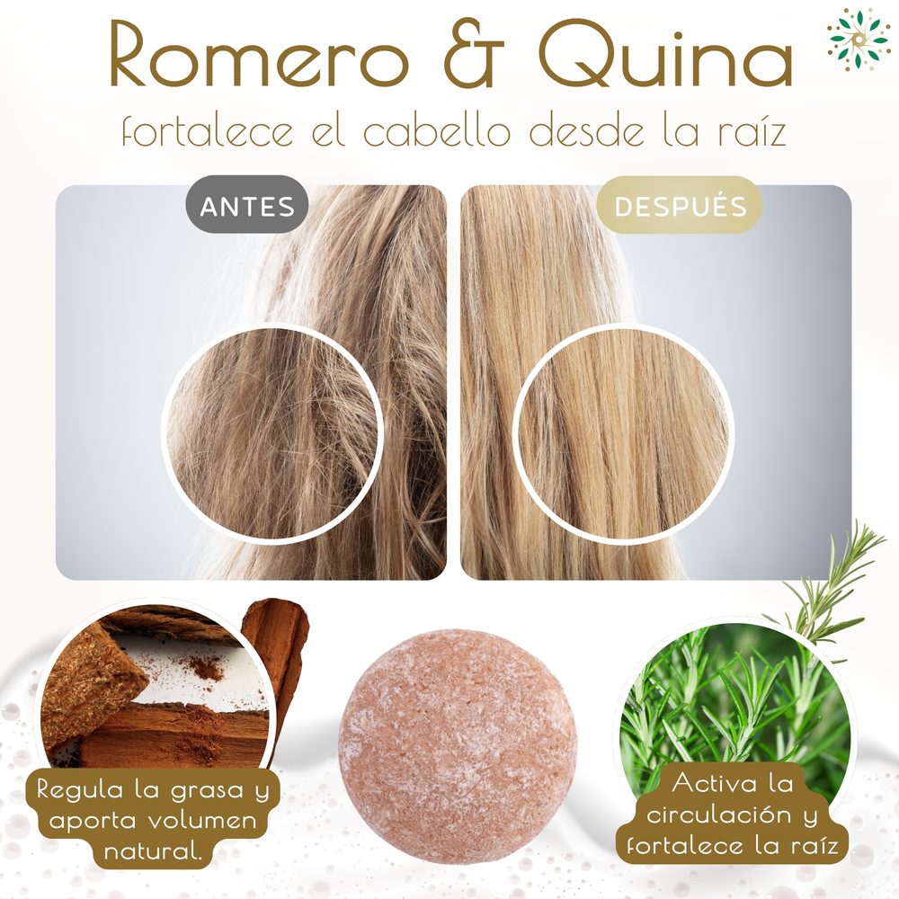 Champú Sólido Romero y Quina