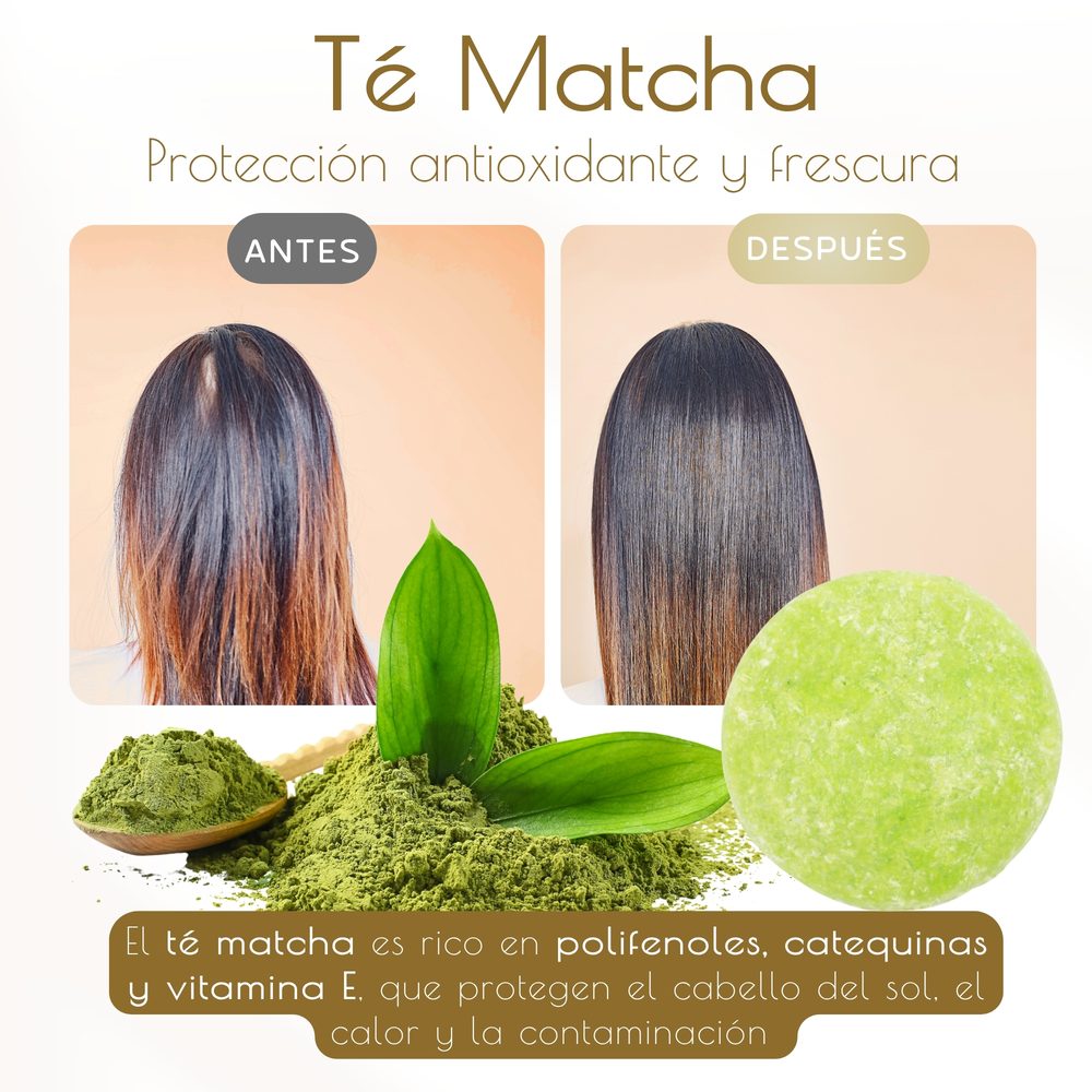 Champú Sólido Te Matcha