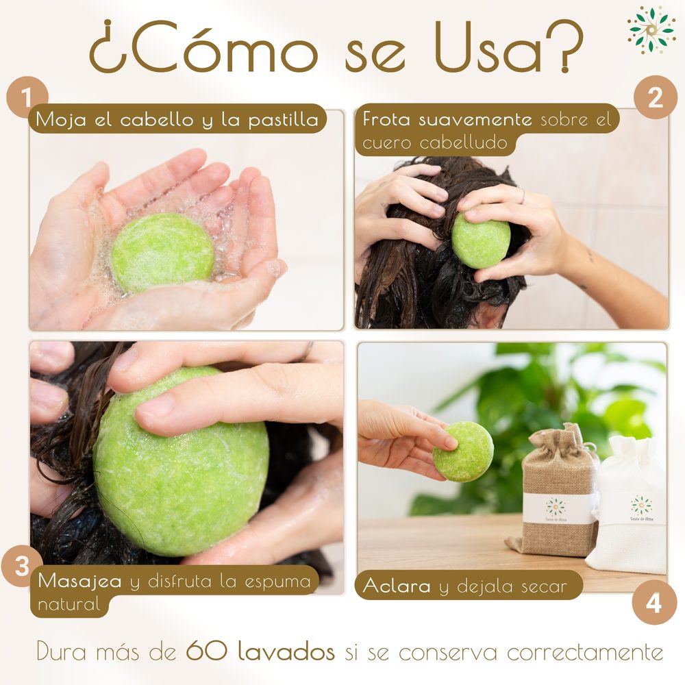 Champú Sólido Te Matcha