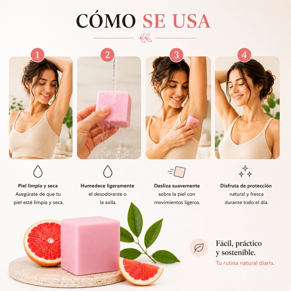 Desodorante Sólido Pomelo