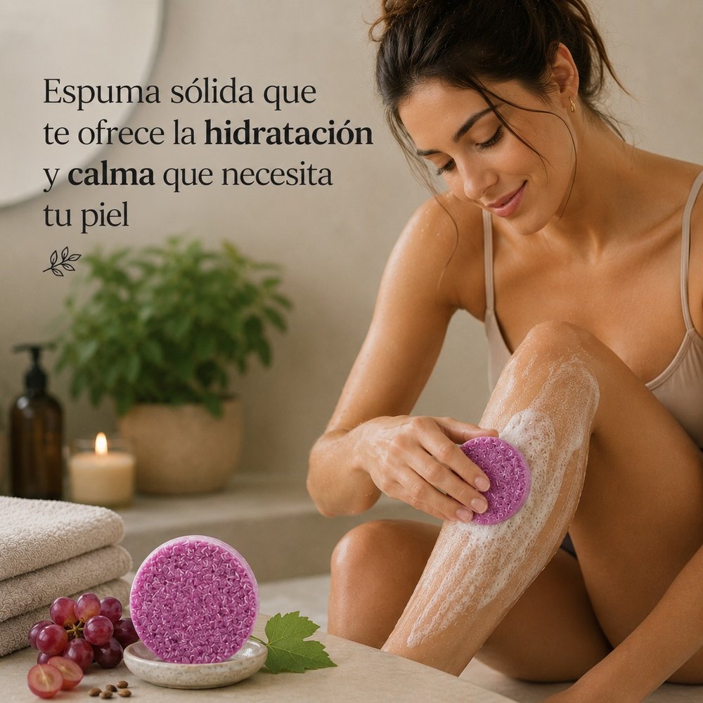Espuma Sólida Depilación Pepita de Uva