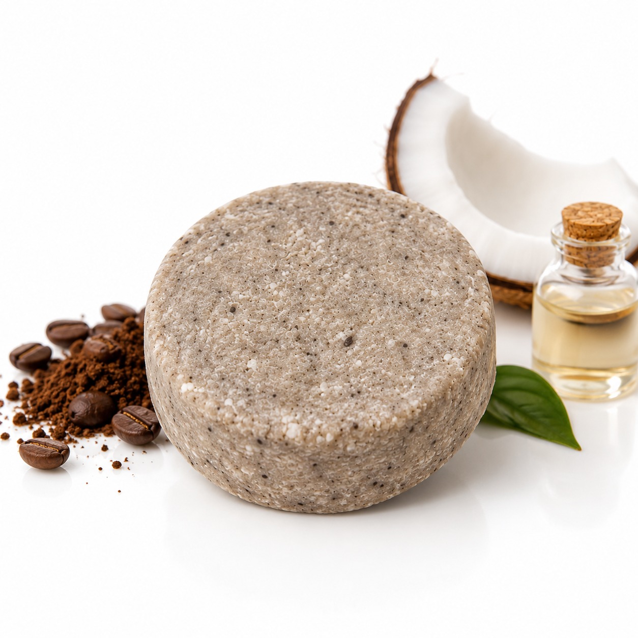 Exfoliante Corporal Sólido Café y Coco
