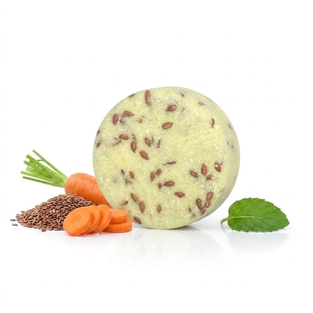 Exfoliante Corporal Sólido Zanahoria y Lino