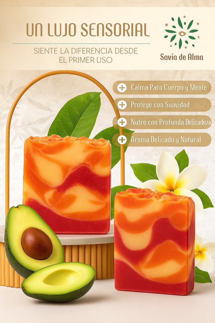 Jabón Artesanal de Aguacate