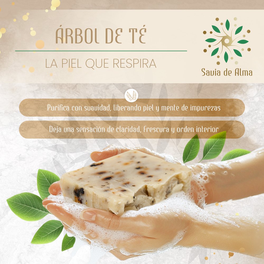Jabón Artesanal Árbol de Te
