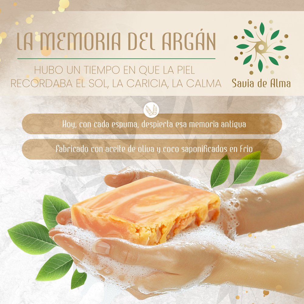 Jabón Artesanal de Argán