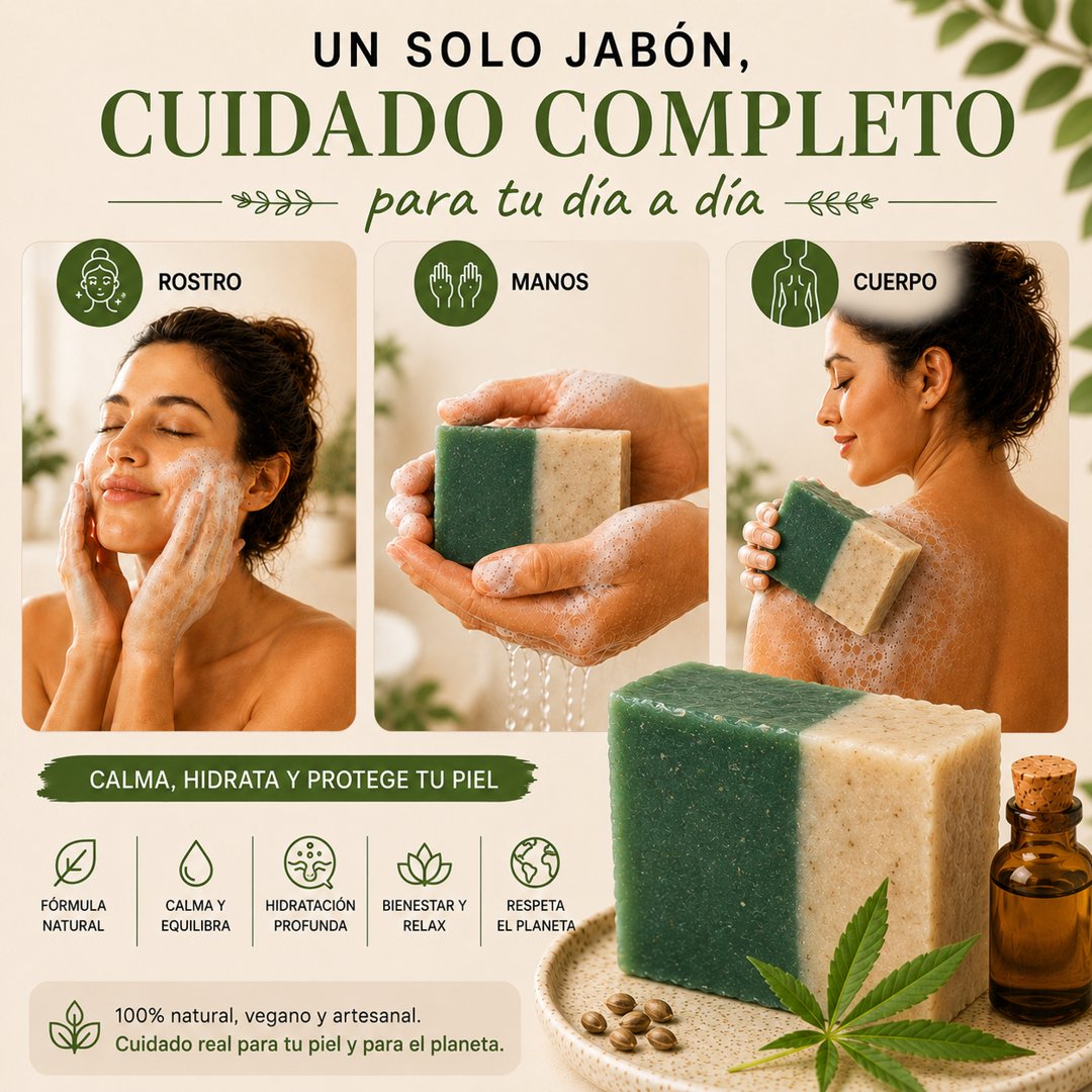 Jabón Artesanal CBD