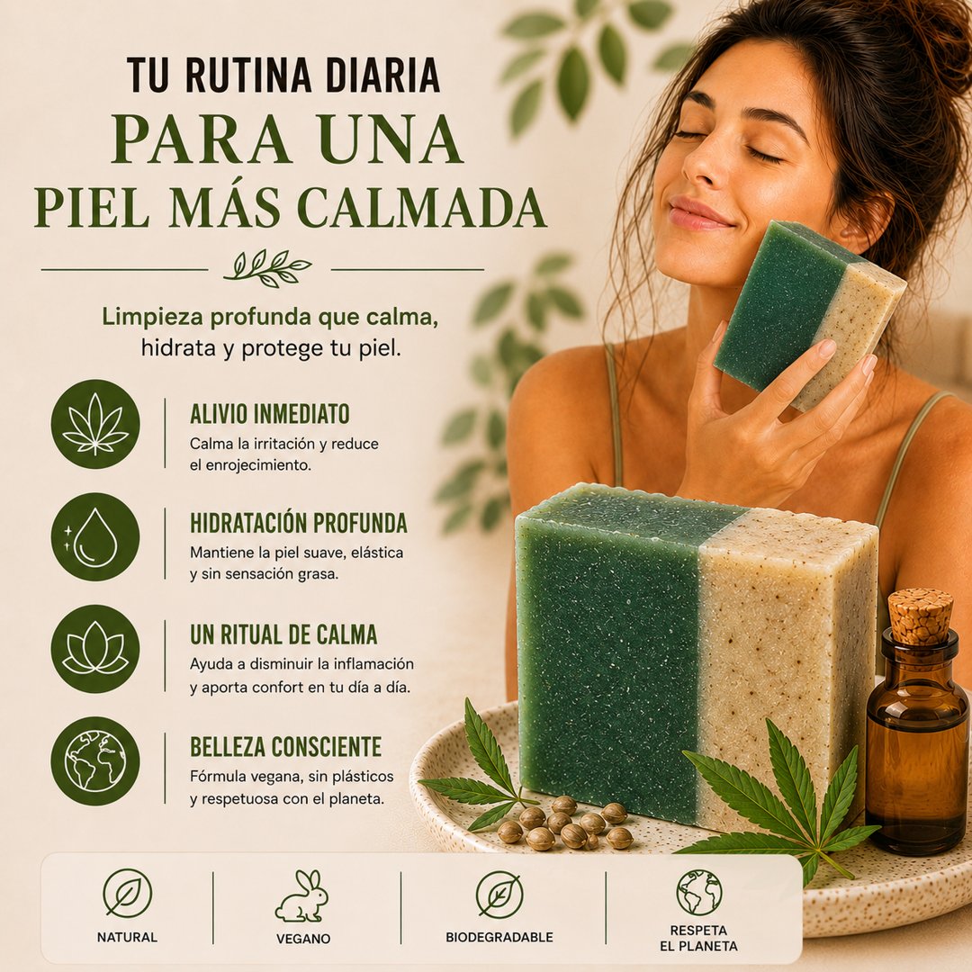 Jabón Artesanal CBD