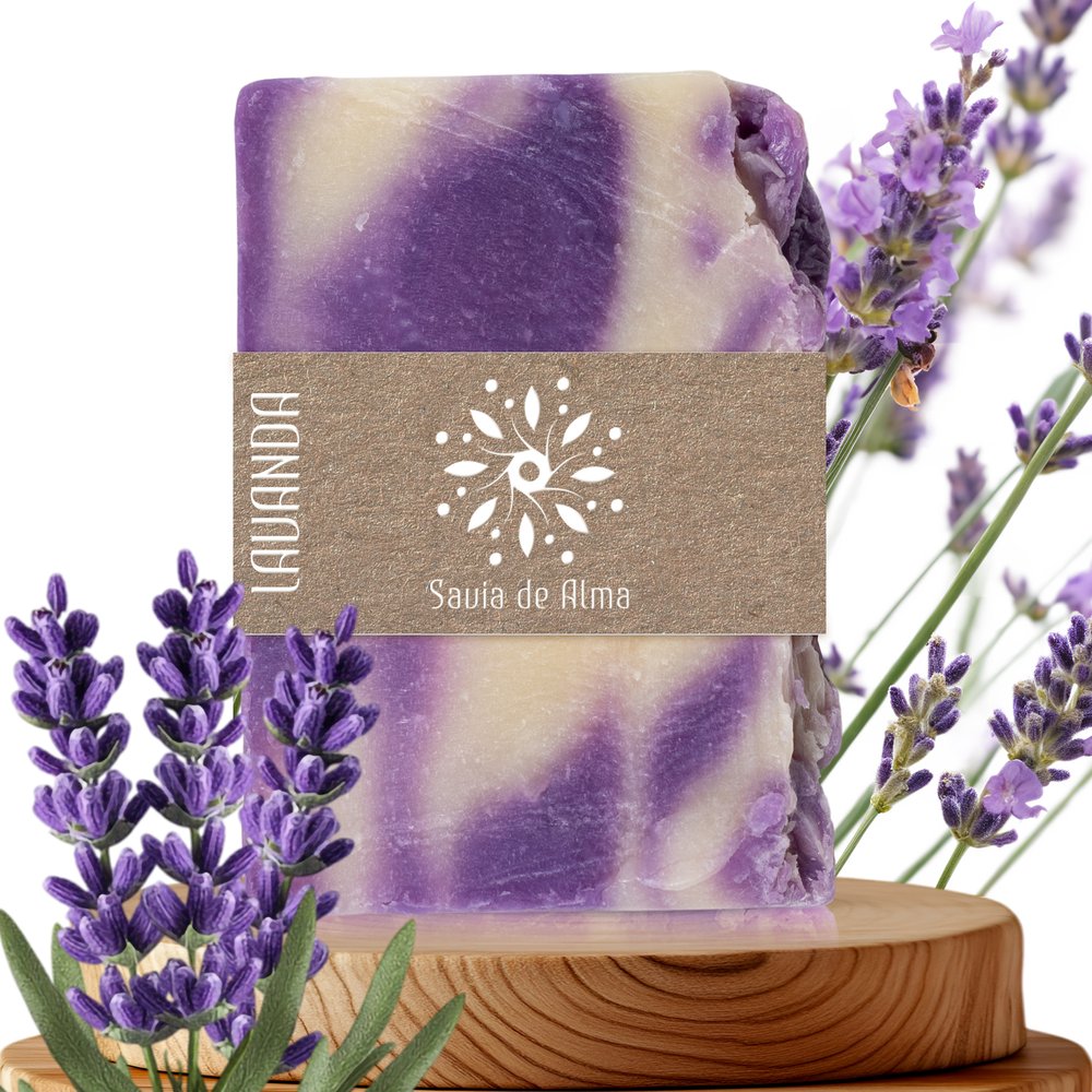 Jabón Artesanal de Lavanda